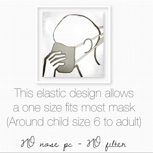 Handmade fabric face mask red truck holiday - Picture 2 of 2